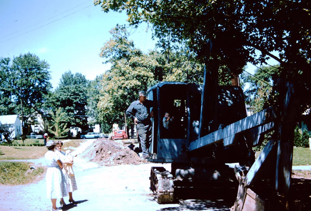R.E. Burns family construction history